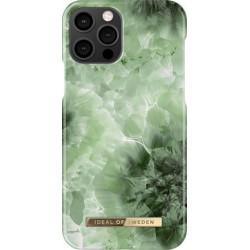 iDeal Of Sweden - Coque Rigide Fashion Crystal Green Sky - Couleur : Vert - Modèle : iPhone 12