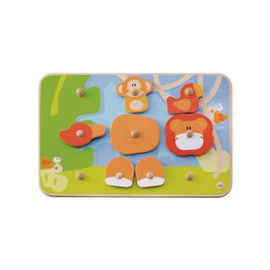 Puzzle à boutons Créatif Savane 30 pièces Sevi 1831 - Puzzle en Bois