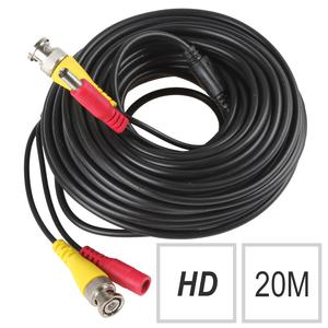 Câble caméra analogique 2 en 1 BNC et alimentation - 20 mètres