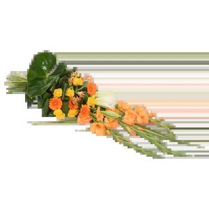 Gerbe Grâce | Retrait gratuit chez votre Fleuriste Jardins des fleurs | Fleurs de Deuil | Enterrement, Obsèques