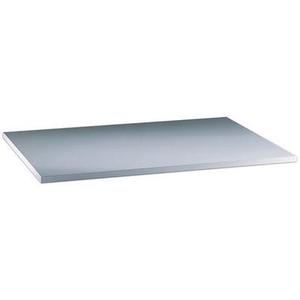 plateau mélaminé 25 mm h24xl1350xp962mm gris clair