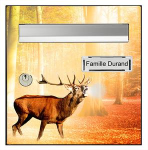 Sticker pour boîte aux lettres, Le cerf