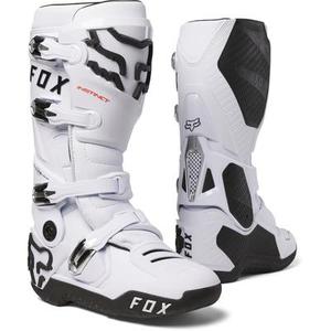 FOX Instinct Bottes de motocross, blanc, taille 45 46