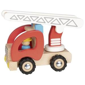 Jouets en bois Petit camion de pompier avec échelle Goki - Jouets e