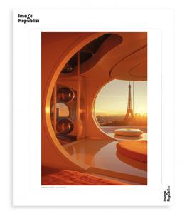 Image Republic - Affiche The Vision 001 - 30 x 40cm - Blanc