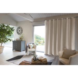 KEEPER - Rideau Thermique Occultant 280x260cm Coloris Pampa