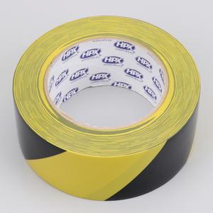 Rouleau adhésif de sécurité permanent HPX jaune et noir 48 mm x 33 m