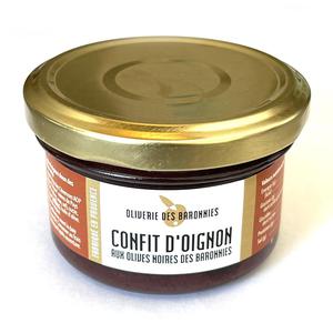 Confit d’oignon aux olives noires des baronnies