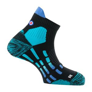 Chaussette de Running Pody Air Trail - Noir Bleu