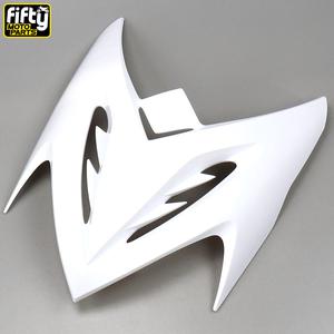 Carénage de face avant supérieur MBK Stunt, Yamaha Slider 50 2T (double optique, 2006 - 2010) Fifty blanc