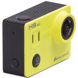 MIDLAND H9 4K Ultra HD Caméra d'action, jaune