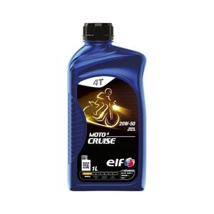 Huile moteur 4T Moto 4 Cruise ELF Minأ rale 20W50- 1L