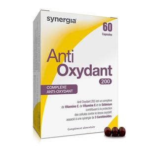 Antioxydant 200 – 60 Comprimés - Contre Le Vieillissement Cellulaire