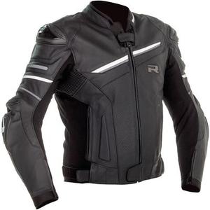 Richa Mugello 2 veste en cuir de moto perforée, noir-blanc, taille 44