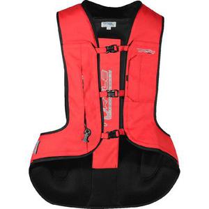 Helite Turtle 2.0 Gilet airbag, rouge, taille XS