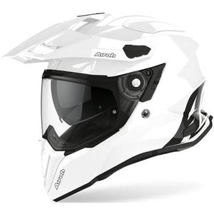 Airoh Commander Color Casque Motocross, blanc, taille M
