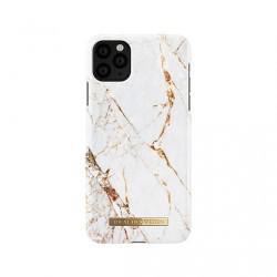 iDeal Of Sweden - Coque Rigide Fashion Carrara Gold - Couleur : Blanc - Modèle : iPhone 11 Pro Max