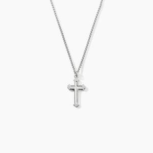 Collier Argent Blanc Nicolaos