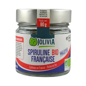 Spiruline française BIO paillettes - 80 g