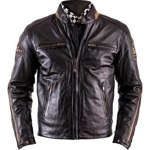 Helstons ACE Rag Veste en cuir, brun, taille L