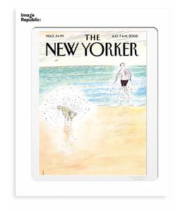Image Republic - Affiche The New Yorker Sempe First Bath 38 x 56 cm