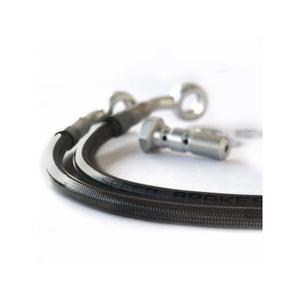Durite de frein arriأ ̈re aviation carbone raccords alu Ducati 748S 95-