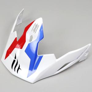 Visière pour casque (modulable jet) MT Helmets Streetfighter Twin bleu, blanc, rouge