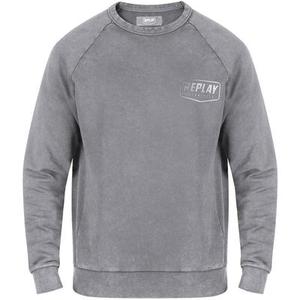 Replay Classic Pull, gris, taille L