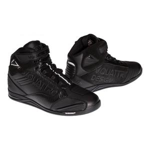 Basket moto cuir V'Quattro SBK noir- 45