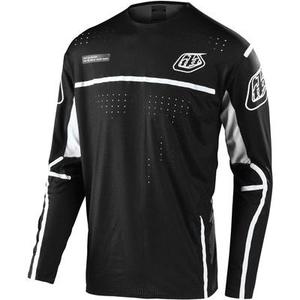 Troy Lee Designs Sprint Ultra Lines Maillot vélo, noir-blanc, taille 2XL