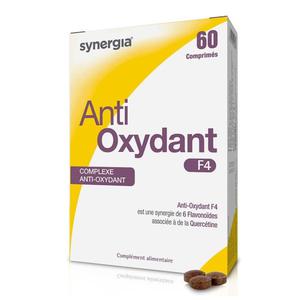 Antioxydant F4 – 60 Comprimés - Complexe Anti-âge