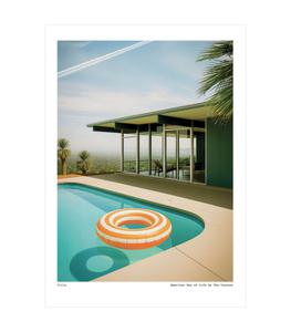 Image Republic - Affiche The Vision Awol 012 - Villa 30 x 40 cm - Blanc