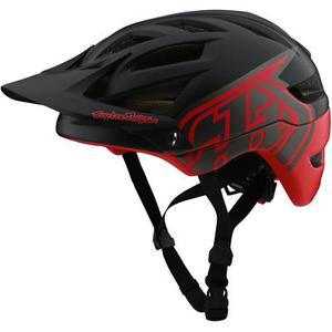 Troy Lee Designs A1 Classic Casque de vélo, noir-rouge, taille XS