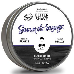 Monsieur Barbier Black Edition Savon de Rasage BIO 150ml