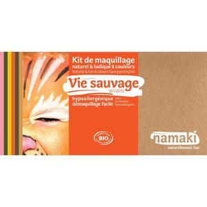 Coffret Maquillage Bio Namaki '8 couleurs Vie Sauvage' - Maquillage
