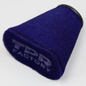 Filtre à air droit Ø28 à 43 mm Top Performances TPR bleu