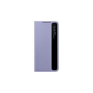 Samsung - Etui Avec Coque Arrière Intégrée Clear View Cover - Couleur : Violet - Modèle : Galaxy S21+