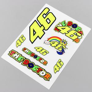 Stickers VR46 Classic VR 12.7x9.3 cm (planche)