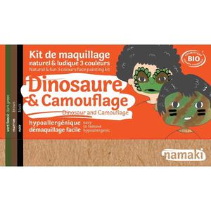 Maquillage Bio Namaki '3 couleurs Dinosaure & Camouflage -