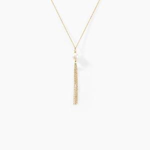 Collier Narca Or Jaune Perle De Culture