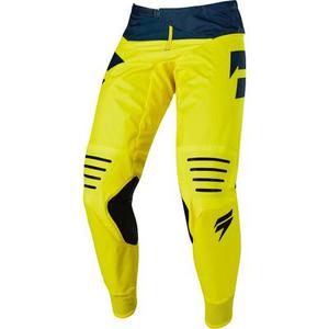 Shift 3LACK Mainline Pantalon de motocross, bleu-jaune, taille 32
