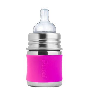 Biberon Inox 150 ml Tétine Débit lent Pura Kiki - Gourde Enfant éc