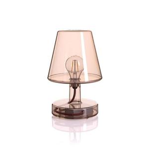 TRANSLOETJE-Lampe à poser LED rechargeable H25cm Marron