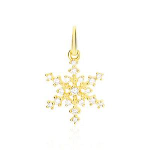 Pendentif Khadya Or Jaune Oxyde De Zirconium