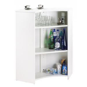 Meuble Comptoir, Meuble Bar, Blanc 96 cm - Coloris - Tour Eiffel 750 751