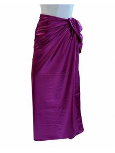 CALARENA - Jupe longue glossy CAROL