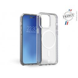 Force Case - Coque Renforcée Air MagSafe - Couleur : Transparent - Modèle : iPhone 14 Pro Max