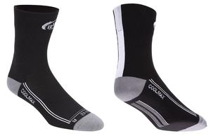 Chaussettes hautes/basses BBB FoldFeet (blanc/noir) - BSO-03 - 35-38
