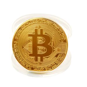 Bitcoin Plaqué Or