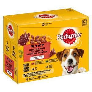 96x100g Multipack Pedigree en sauce - Pâtée pour chien